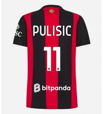 AC Milan Christian Pulisic #11 Hjemmebanetrøje Dame 2026-27 Kortærmet